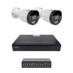 Комплект відеоспостереження на 2 камери GV-IP-K-W102/2 4MP (Ultra AI)