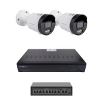 Комплект відеоспостереження на 2 камери GV-IP-K-W102/2 4MP (Ultra AI)