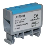 Клема силова СКНГ-JHT5-35 6-35мм2 120А "N" синій TNSy
