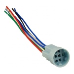 Роз'єм до кнопки серії TY(J) - 19 (8-pin) АСКО