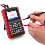 Цифровий осцилограф UNI-T UTDM 11050CL (UTD1050CL), портативний, мультиметр, одноканальний, 50 МГц, 200 МВиб/с, 3,5" TFT дисплей, 12 кБ - Зображення 7