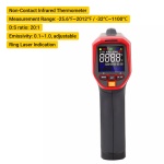 Пірометр UNI-T UT302C+, від -32 °C до 1100 °C - Зображення 2