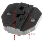Матриця обтиску плоских неізольованих роз'ємів (автоклем) Pro'sKit 1PK-3003D2 для Pro'sKit 6PK-301E, Pro'sKit 6PK-230C, CP-3006FD2, CP-3006FD36, ... - Зображення 3