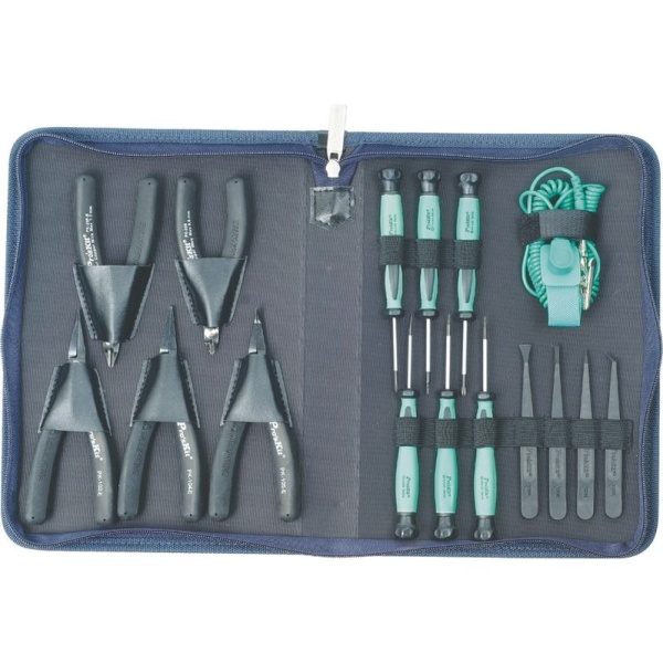 Набір інструментів в сумці Pro'sKit PK-2079, електромонтажний