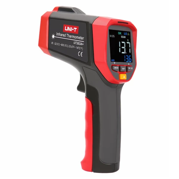 Пірометр UNI-T UT303A+, від -32 °C до 800 °C