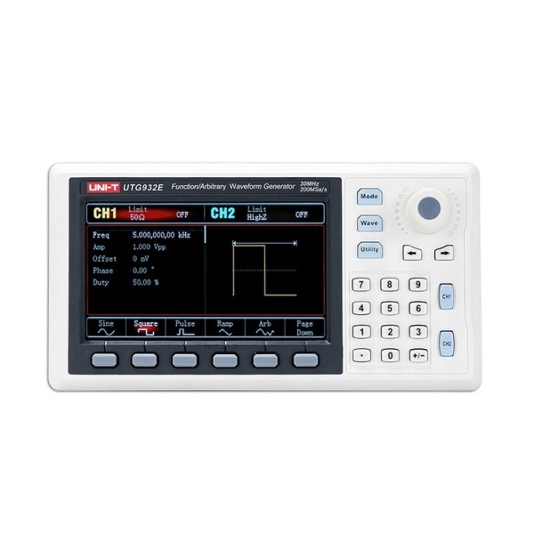 Генератор сигналів UNI-T UTG932E, двоканальний, 30 МГц