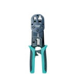Кримпер для крученої пари Pro'sKit CP-376N, 8P8C (RJ-45), 6P6C (RJ-12), 6P2C (RJ-11), різак, стрипер, Western