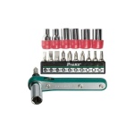 Двостороння тріскачка Pro'sKit 1PK-202A з насадками