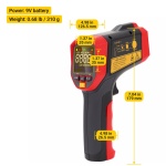 Пірометр UNI-T UT302C+, від -32 °C до 1100 °C - Зображення 5