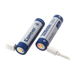 Акумулятор Li-Ion 18650 Keeppower 3200мАг 8А MicroUSB (з захистом) 2 шт - Зображення 2