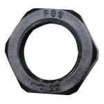 Сальник PG9 d4-8мм IP68 зі спіраллю чорний TNSy - Зображення 5