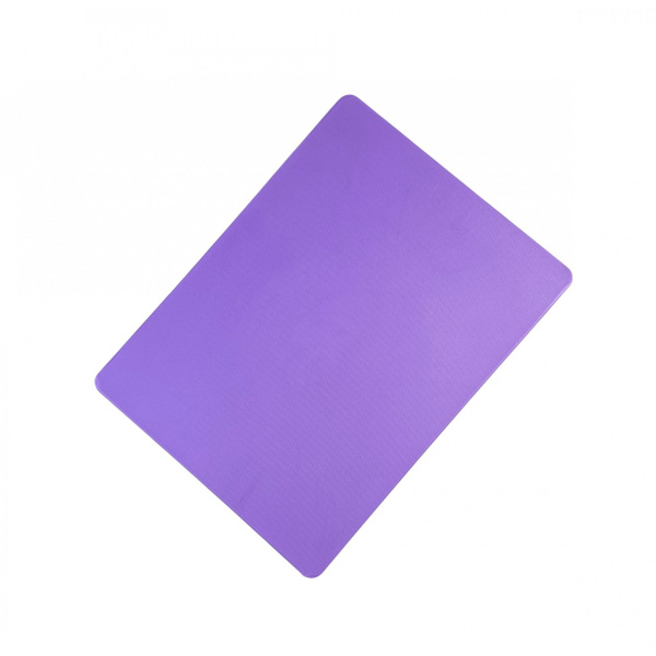 Дошка обробна двостороння LDPE 400×300×10 мм фіолетова