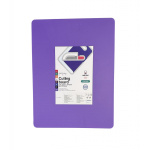 Дошка обробна двостороння LDPE 400×300×10 мм фіолетова - Зображення 2