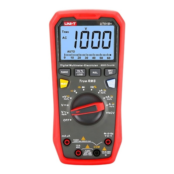Мультиметр UNI-T UT61B+, цифровий