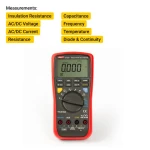 Мегаомметр UNI-T UT533 - Зображення 3