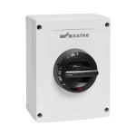 KEM 363U E/G Вимикач безпеки 63А AC22/80A AC-23, 690В, (37 кВт) у корпусі IP65 з ABS-пластику