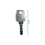 Майстер ключ EMKA X18, для замка EMKA 7418 A - Зображення 2