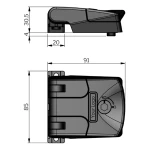 Петля-замок Industrilas 2651-430032, компактна - Зображення 5