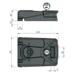Замок петля Industrilas 2651-440000-00 - Зображення 6