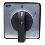 Перемикач кулачковий ПКП125-33/В 125А "1-0-2" 3Р/400B 60° 88х88