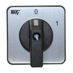 Перемикач кулачковий ПКП20-12/В 20А "0-1" 2Р/400B 60° 48х48