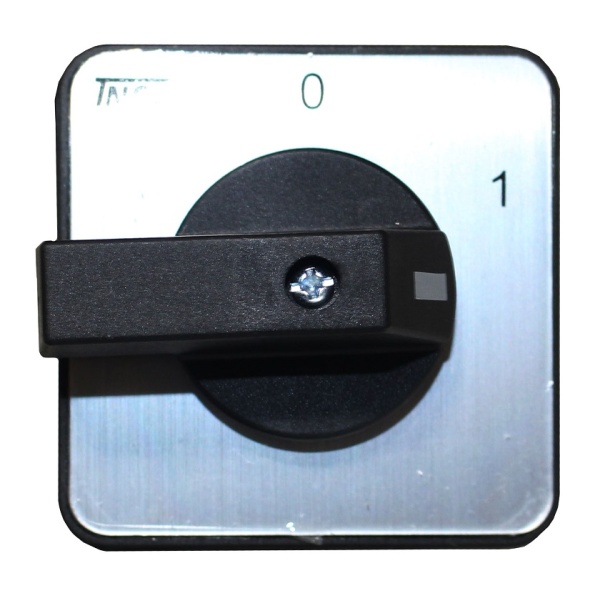 Перемикач кулачковий ПКП32-12/В 32А "0-1" 2Р/400B 60° 64х64