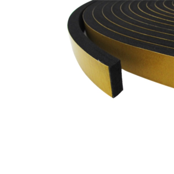 Самоклеючий гумовий ущільнювач RZ 0220, 2×20 мм, EPDM