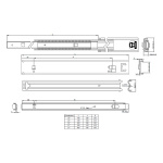 Кулькові напрямні для висувних шухляд RZ 5301T-22, до 80 кг - Зображення 4