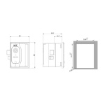 Електронний замок RFID RZ M-1801, меблевий - Зображення 7