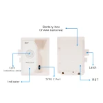 Електронний замок RFID RZ M-1801, меблевий - Зображення 6