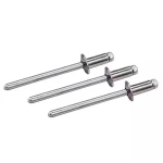 Заклепка з пласкою голівкою RZ RF-3*10, Al/St - Зображення 2