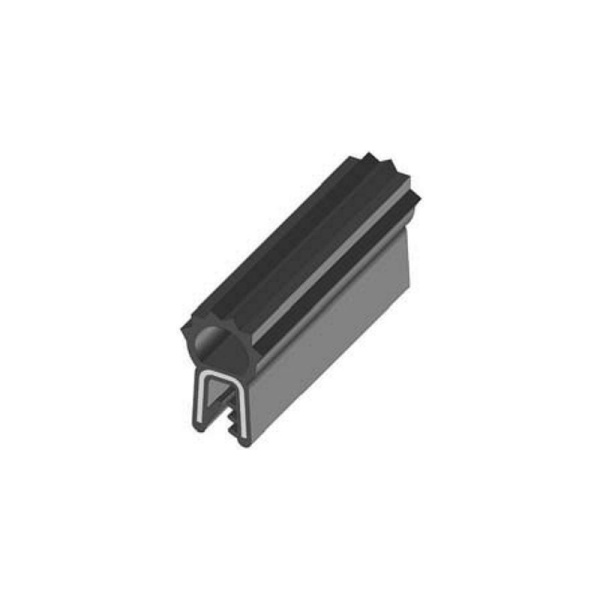 Ущільнювач кромковий RZ A2.009, EPDM, армований, затиск 1,0-3,5 мм