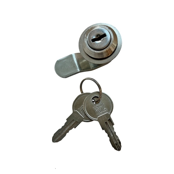 Замки для шафок в роздягальню RZ L201RH.2-4.А, h=4 мм, 2 ключі, під праву руку