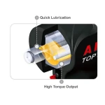 Пневмогайковерт 1/2" 900 Nm 10000об/хв 1,37кг супер-короткий Super Duty TOPTUL KAAQ1665 - Зображення 4