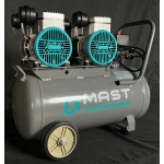 Безмасляний поршневий компресор Mast MOF1680/2x1500-50L - Зображення 4