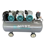 Безмасляний поршневий компресор Mast MOF1680/3x1500-120L
