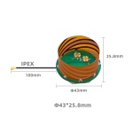 Антена GPS Beitian мультидіапазонна GNSS BT-500D IPEX - Зображення 5