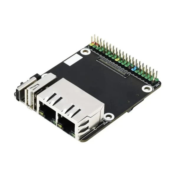 Плата розширення Mini Dual Gigabit для Raspberry PI CM4 (2xEthernet, USB)