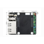 Плата розширення Mini Dual Gigabit для Raspberry PI CM4 (2xEthernet, USB) - Зображення 7