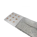 FTT 1000/020-450/120 Гнучка мідна плетена шина луджена 1000мм2 LxW 120x120 L-450мм.