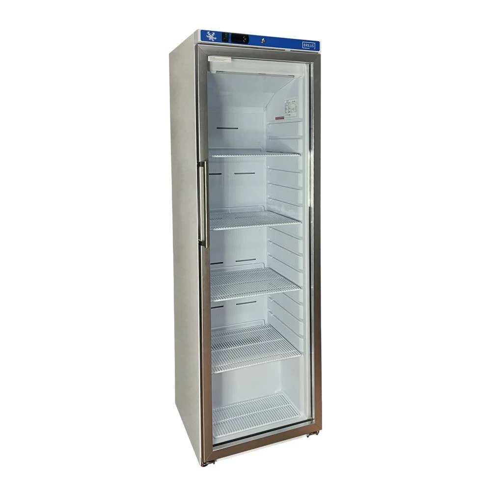 ad0bdbc518141ebc498ddf90467d4fc0.jpg Енергоефективна холодильна шафа BRILLIS BR400VG - Зображення 1