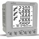 MFM384-C-CU Аналізатор LCD 96x96 мм. з RS485 Вх.11мА÷6A/300В (L-N),519В AC (L-N); 1/3ф 240В AC 31гар