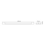LED свiтильник лiнiйний TITANUM 18W 0.6М 6500K (TL-BN-18066) - Зображення 6