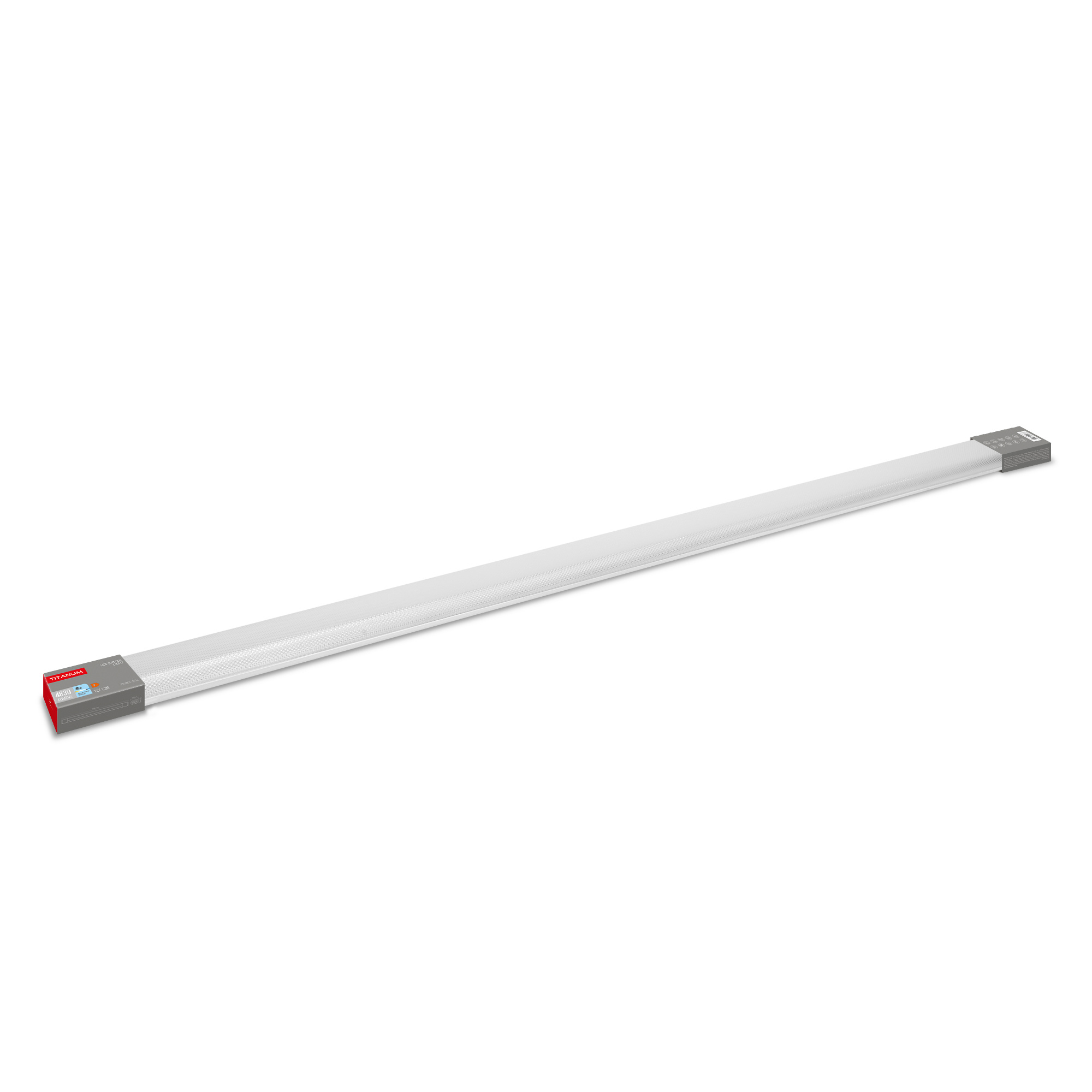 3269fae2-60ef-11f1-852a-78e7d1920002.jpeg LED свiтильник лiнiйний TITANUM 45W 1.2М 6500K White (TL-BNO-45126W) - Зображення 1