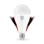 LED лампа акумуляторна TITANUM A80 12W E27 4000K 230V - Зображення 3