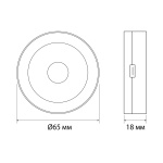 LED Світильник акумуляторний сенсорний VIDEX VL-NL064W-G - Зображення 12