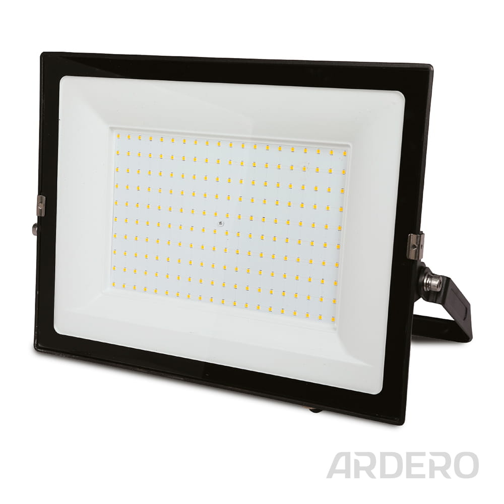 81029_LL-1200ARD_photo1_1000x1000.jpg Світлодіодний прожектор Ardero LL-1200ARD 200Вт 6500K чорний - Зображення 1