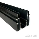 Шинопровід Ardero CABM1004 для натяжних стель вбудований 3м чорний
