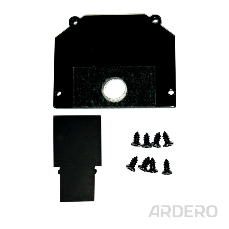 81043.jpg Заглушка Ardero LD2052 для вбудованого шинопроводу CABM1005 чорний - Зображення 1