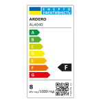 Світлодіодний лінійний світильник Ardero AL4040 ModuLine 8Вт 6500K білий - Зображення 2